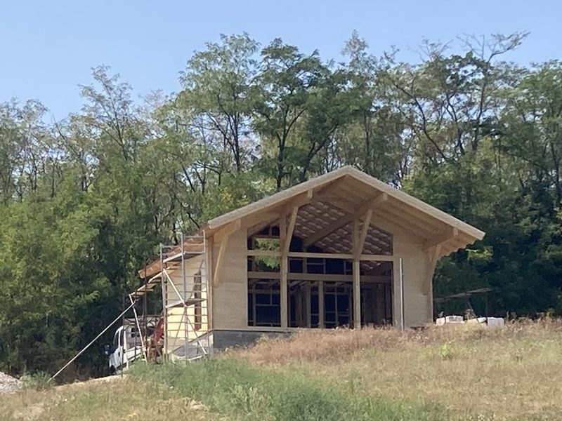 Haus in Holzbauweise — szerkezetkesz